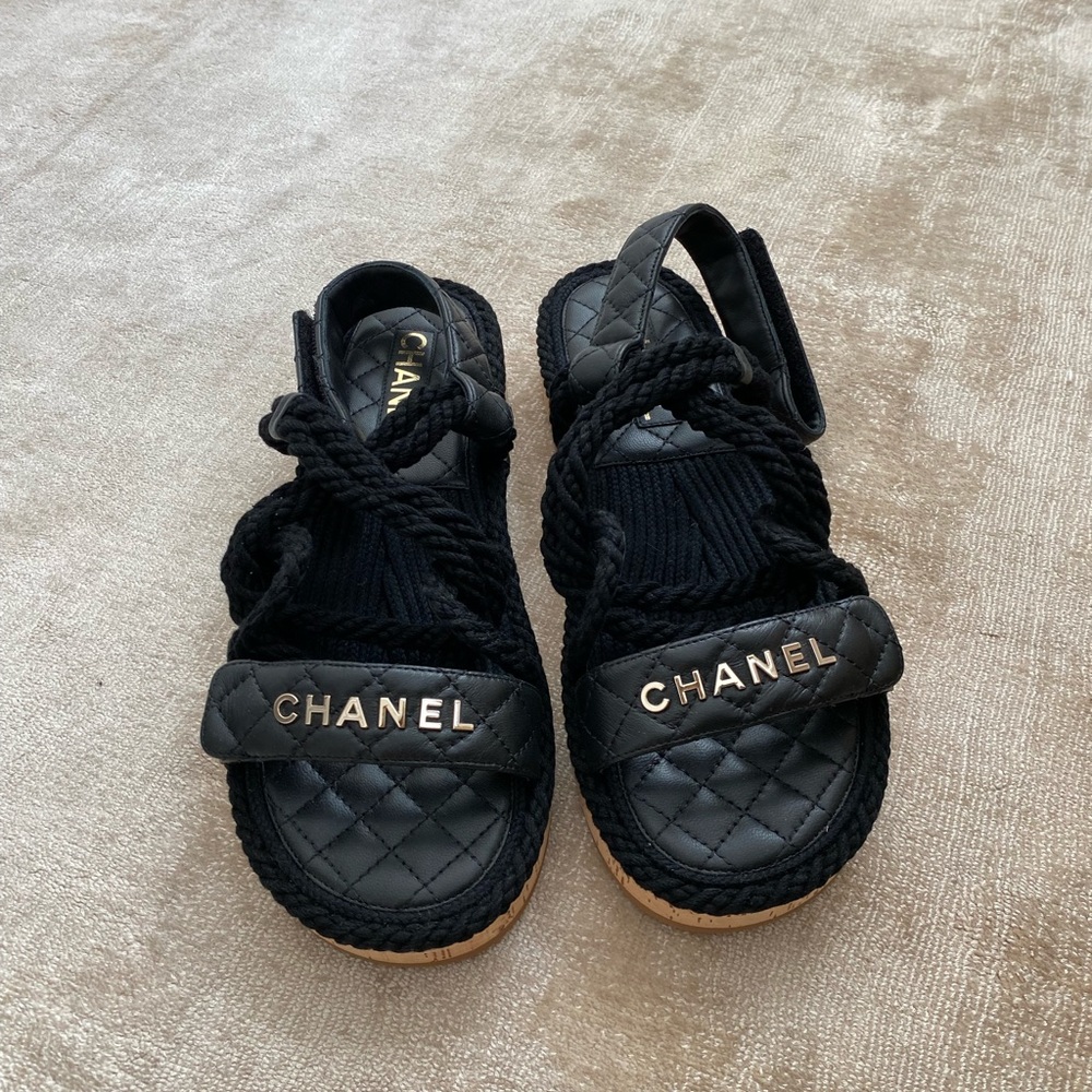 Chanel sandal shoes